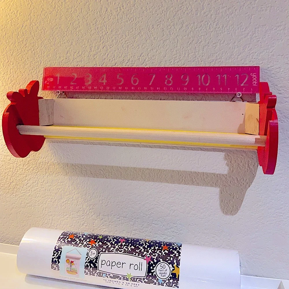 Apple 🍎 Paper Roller Ribbon Holder for DIY Arts & Crafts - Picture 8 of 15
